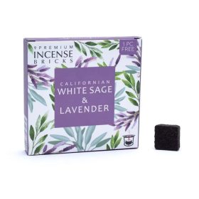   Aromafume-White Sage & Lavender-Fehér Zsálya és Levendula  füstölőkocka