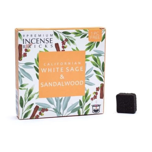 Aromafume-White Sage & Sandalwood-Fehér Zsálya és Szantálfa  füstölőkocka