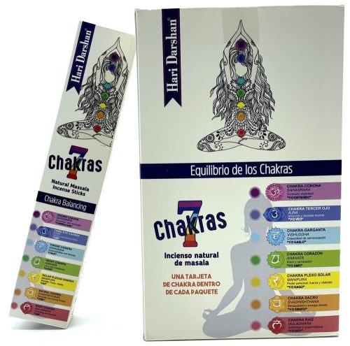 Tribal Soul-7 Chakras White-7 Csakra Fehér  Masala Füstölő