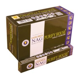 Golden Nag Purify House Háztisztítás masala füstölő