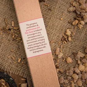   Sagrada Madre-Palo Santo with Frankincense-Palo Santo és Tömjén Füstölőpálca