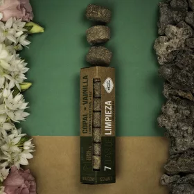   Sagrada Madre-Limpieza 7 napos Copal Vainilla Copál és Vanília Füstölő korong