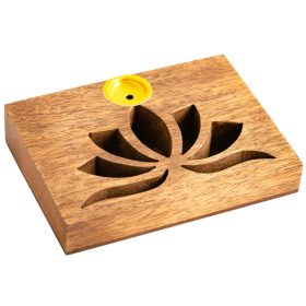   "Fa Lótusz"-Back Flow-lefelé áramlós-folyékony füst- füstölőtartó