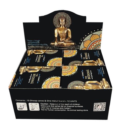 Goloka The Buddha/Arany Buddha  Masala KúpFüstölő