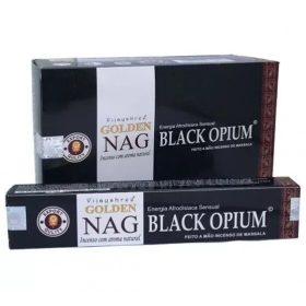 Golden Nag Black Opium Masala Füstölő