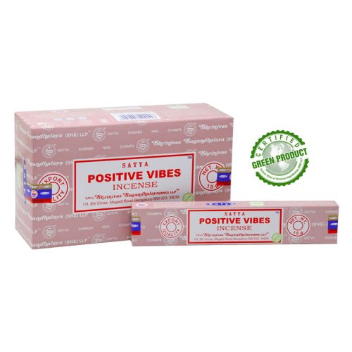 Satya Positive Vibes-Pozitív Rezgések-Indiai Masala Füstölő