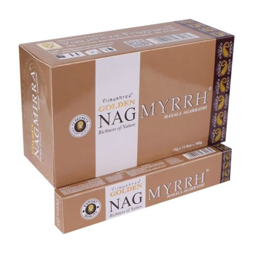 Golden Nag Myrrh-Mirha  masala füstölő