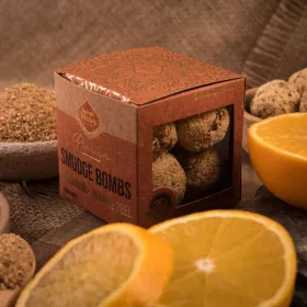   Sagrada Madre-Olibanum-Orange Peel-Tömjén és Narancshéj Gyógynövény Golyó
