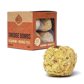   Sagrada Madre-Olibanum-Orange Peel-Tömjén és Narancshéj Gyógynövény Golyó