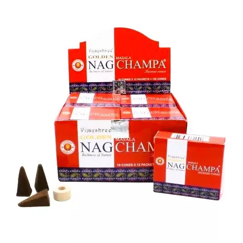 Golden Nag Champa – Nag Champa Maszala Kúpüstölő