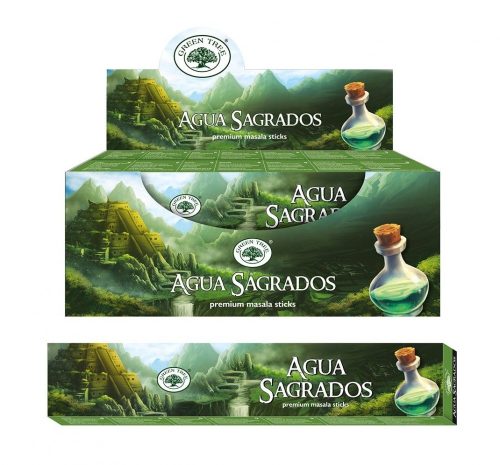 Green Tree-Aqua Sagrados-Élet Víze Masala Füstölő