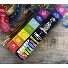   Tribal Soul-7 Chakras Balck-7 Csakra Fekete  Masala Füstölő