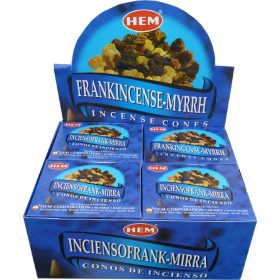 Kúpfüstölő Fehér Szantál / HEM Sandalo Füstölő Kúp