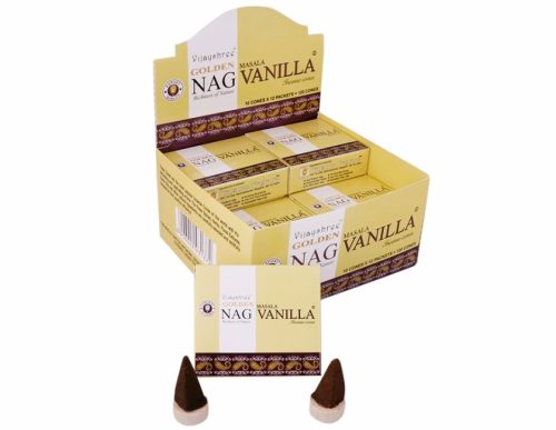 Golden Nag Vanilla-Vanília Masala Kúpfüstölő