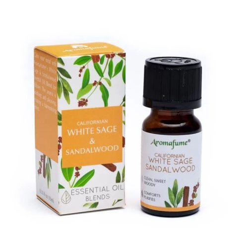 Aromafume-White Sage & Sandalwood-Fehér Zsálya és Szantálfa Esszenciális olajkeverék 