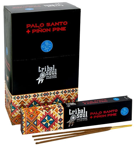 Tribal Soul-Palo Santo & Pinon Pine-Palo Santo és Pinon Fenyő  Masala Füstölő