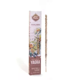   Sagrada Madre-Yagra Manzanilla Olibano Kamilla és Tömjén füstölőpálca