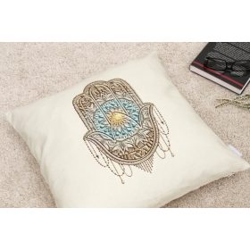 Díszpárna - Védelem, a Bőség"Hamsa" 