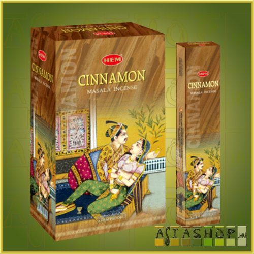 HEM Cinnamon/HEM Fahéj illatú indiai maszala füstölő
