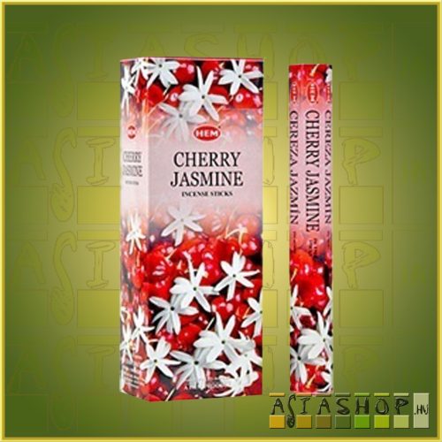 HEM Cherry Jasmine/HEM Cseresznye Jázmin illatú indiai füstölő
