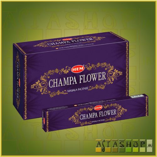 HEM Champa Flower/HEM Csampavirág illatú indiai maszala füstölő
