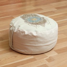   Extra Magas Meditációs párna -Védelem, Bőség “Hamsa” 