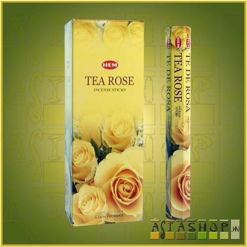 HEM Tea Rose/HEM Tearózsa  illatú indiai füstölő