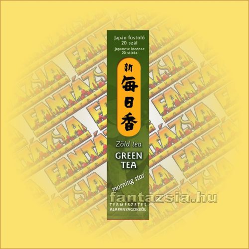 Zöld Tea (Green Tea) illatú Japán füstölő/Nippon Kodo-Morning Star Japán füstölő