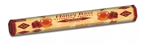 Tulasi Méz és Rózsa illatú füstölő / Tulasi Honey Rose