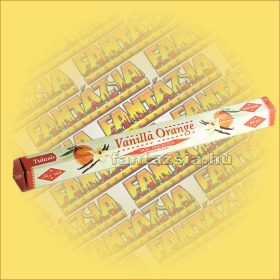   Tulasi Vanilia és Narancs illatú füstölő / Tulasi Vanilla Orange