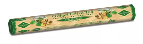 Tulasi Gyömbér és Zöld Tea illatú füstölő / Tulasi Ginger Green Tea